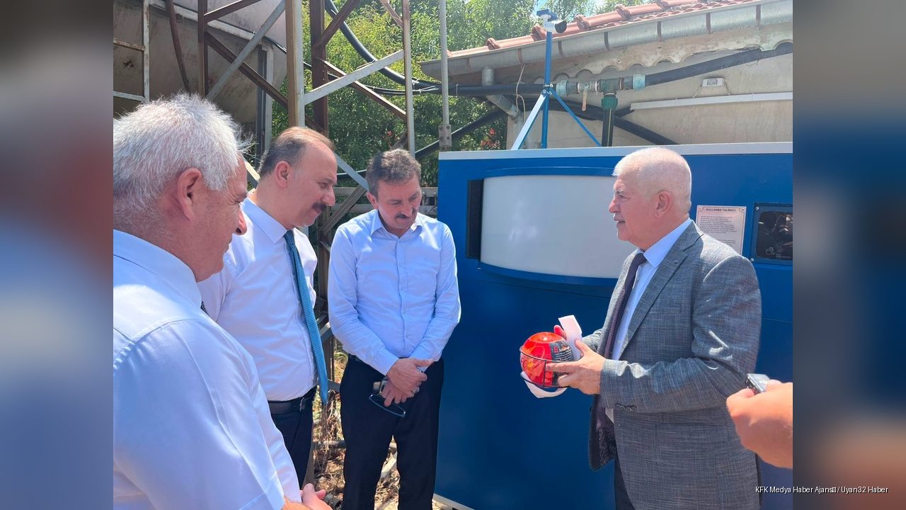 AB Destekli Akıllı Zirai Atık Projesi Eğirdir