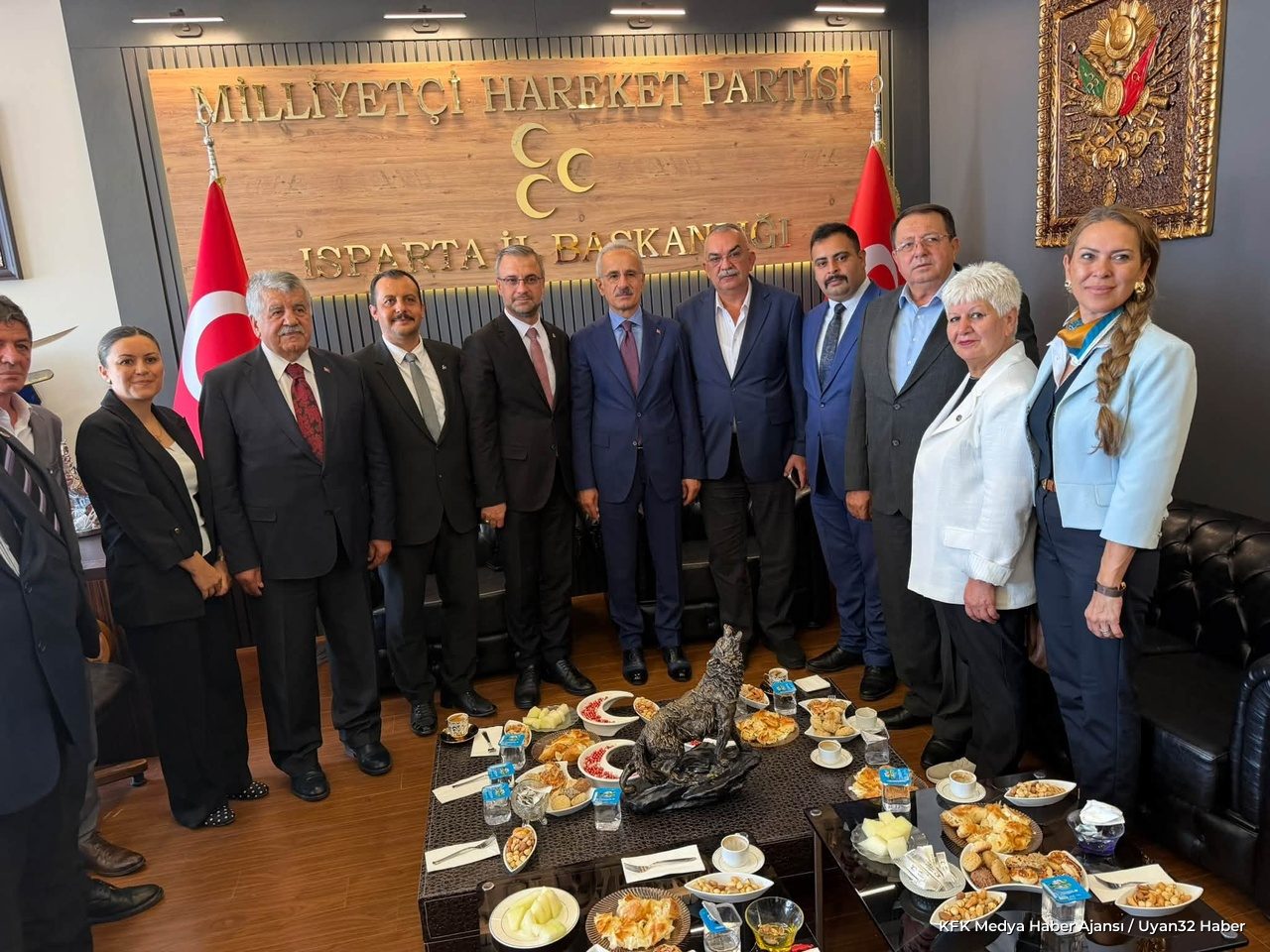 Bakan Uraloğlu’ndan MHP İl Başkanlığına Ziyaret - Detay 2