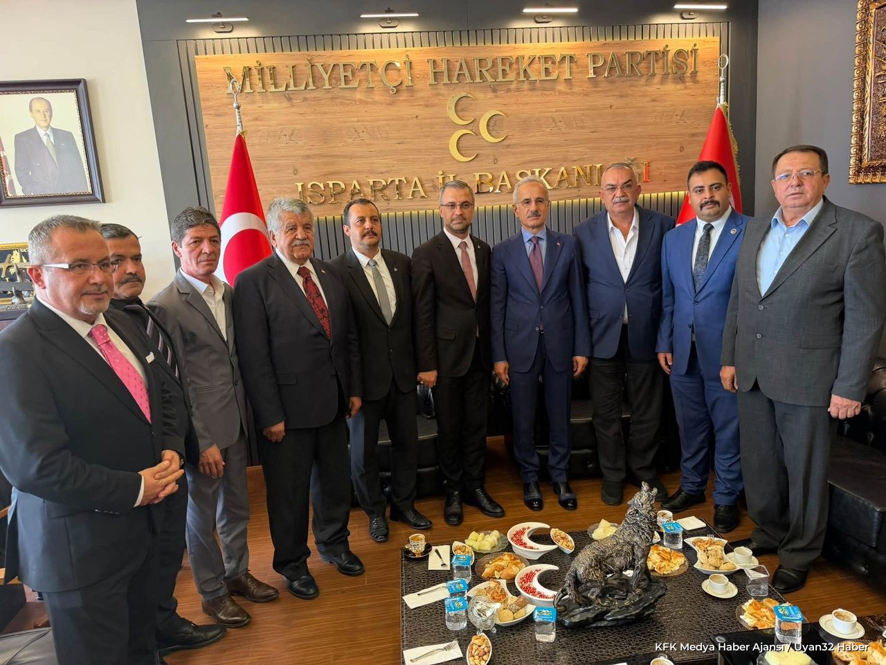 Bakan Uraloğlu’ndan MHP İl Başkanlığına Ziyaret - Detay 3