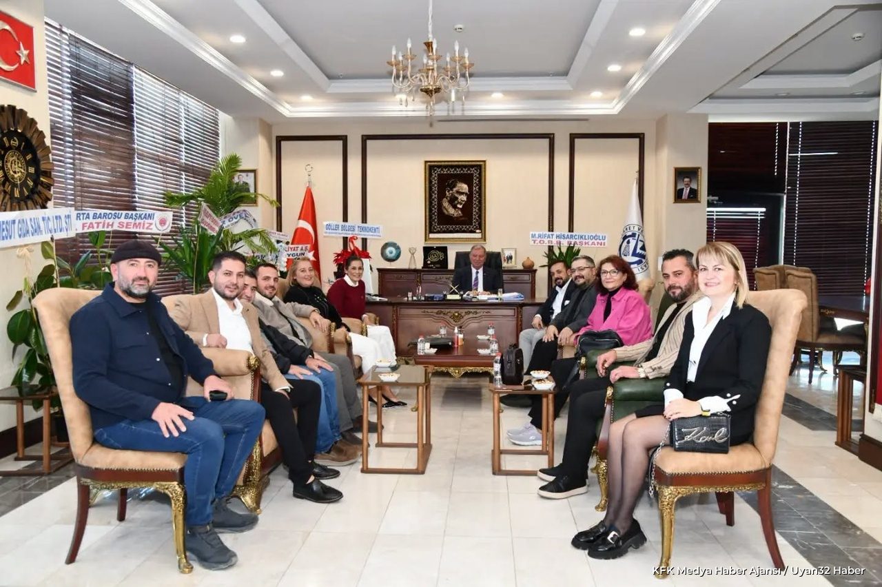 Başkan Çelik’e Meslek Komitelerinden Ziyaretler - Detay 2