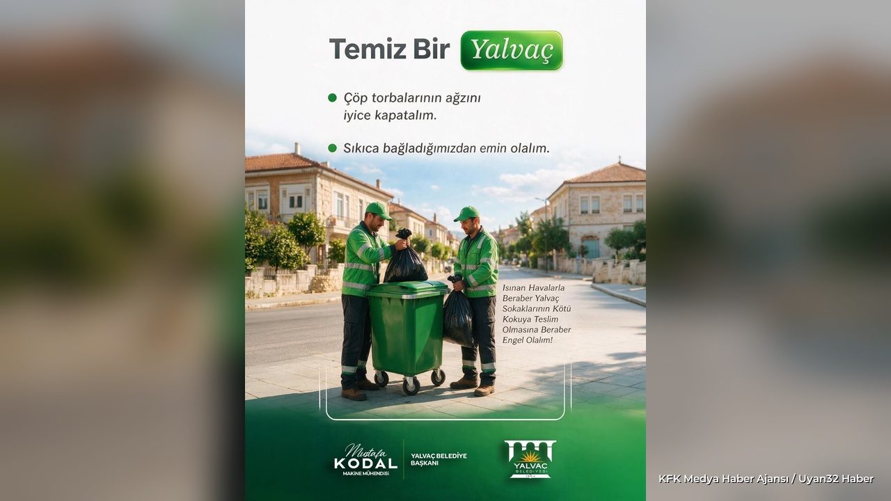 Yalvaç'ta Temizlik İçin İşbirliği Çağrısı