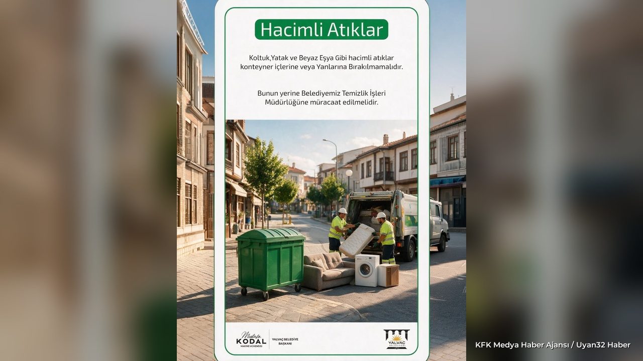 Yalvaç'ta Temizlik İçin İşbirliği Çağrısı