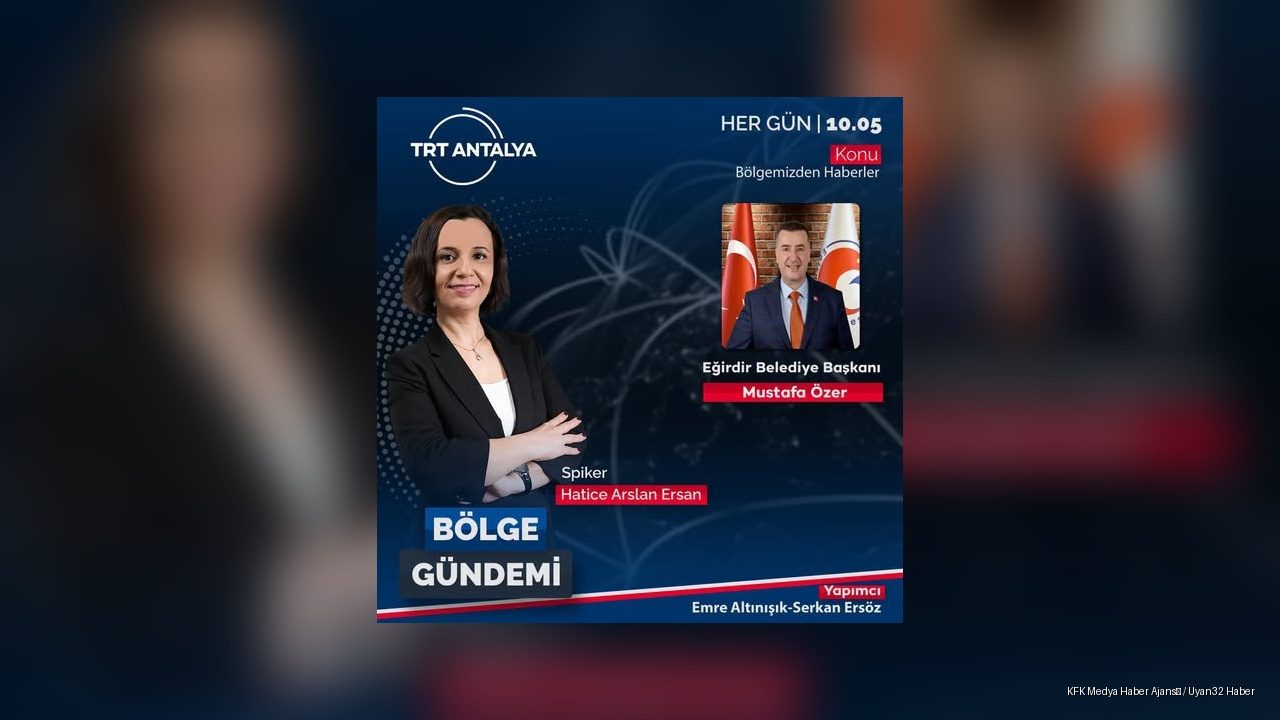 Başkan Mustafa Özer TRT Antalya Radyosu