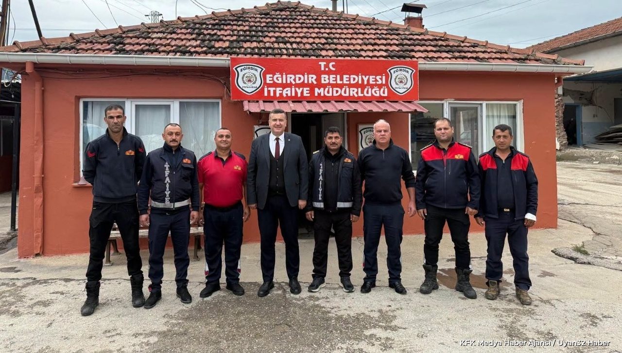 Başkan Özer İtfaiye Ekibiyle Buluştu