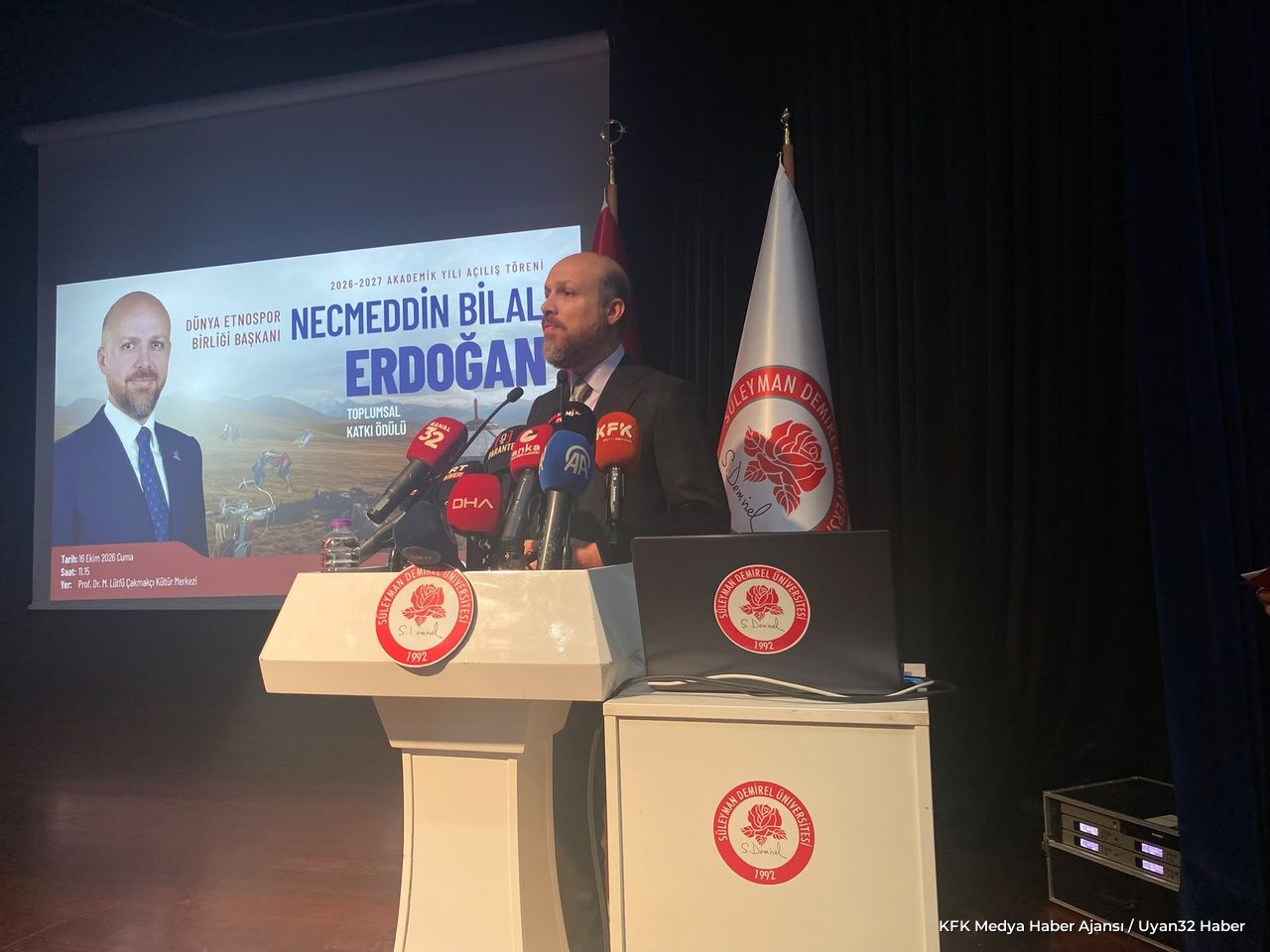 Bilal Erdoğan Isparta’nın İki Değerine Dikkat Çekti!