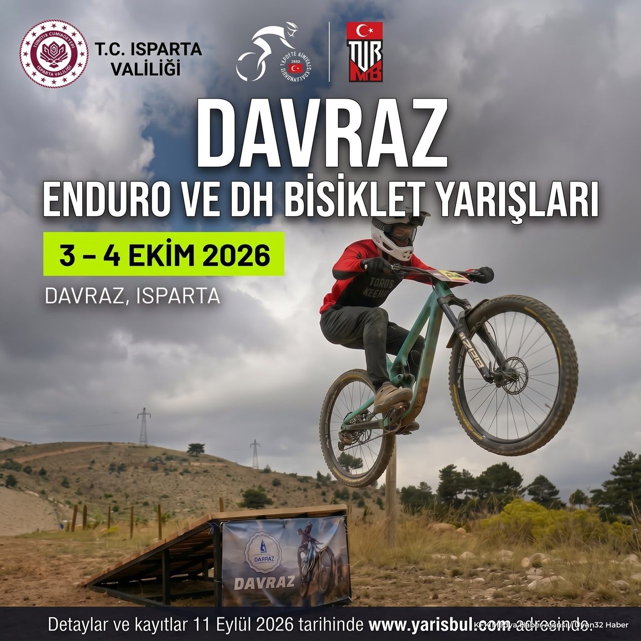 Davraz'da Nefes Kesen Bisiklet Yarışı: Kayıtlar Başladı