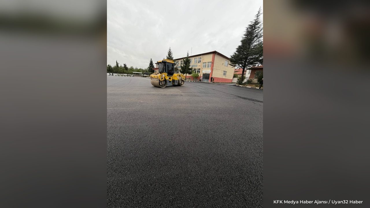 Deregümü Köyü'nde Asfaltlama Çalışması Tamamlandı - Detay 6