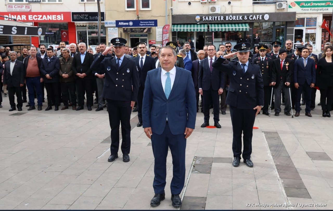 Dinar’da Cumhuriyet Bayramı Kutlamaları Başladı