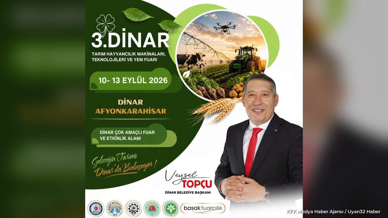 Dinar Tarım Fuarı Kapılarını Açıyor: Hazırlıklar Tamamlandı