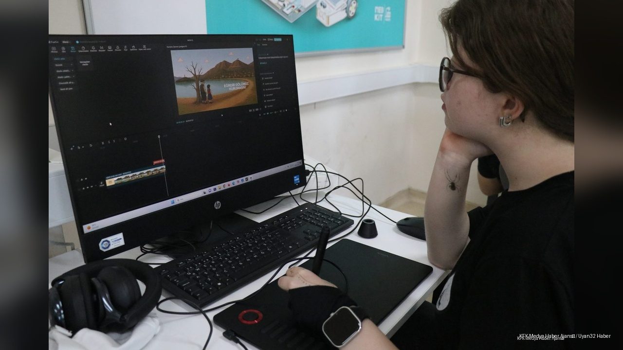 Dört Lise Tek Hedef; Eğirdir Gölü Kurumasın