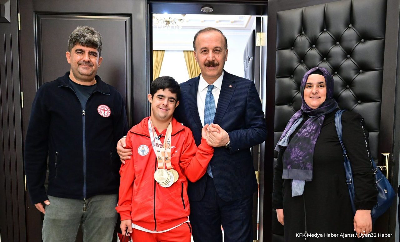 Down Sendromu Dünya Şampiyonu Adem Baş'a Vali Erin'den Tebrik - Detay 3