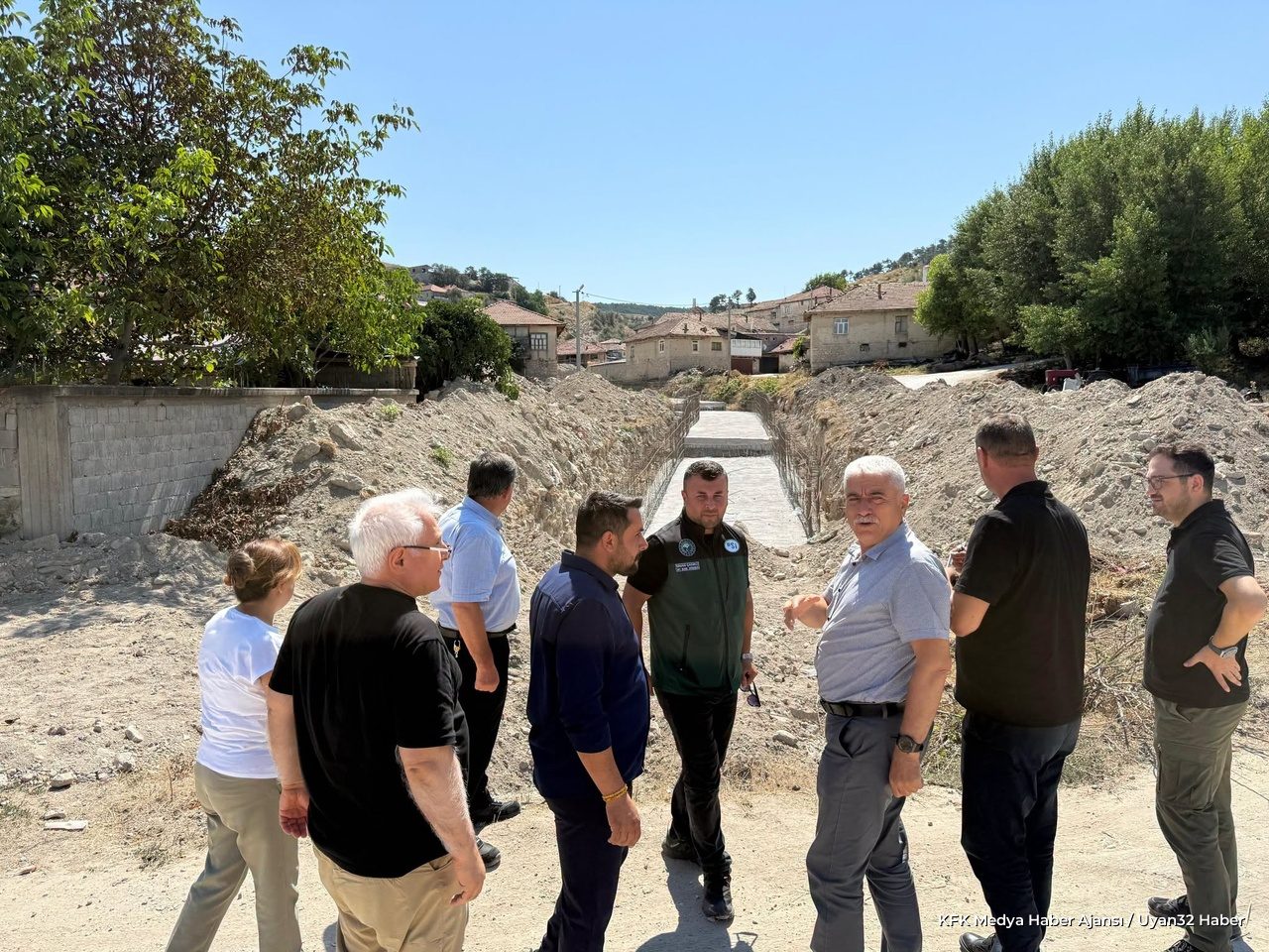 DSİ Müdürü Isparta'da İncelemelerde Bulundu
