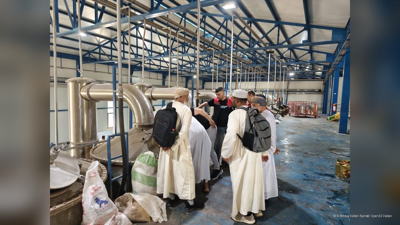Dünya Gül Yağı Merkezi Isparta Umman Heyetini Ağırladı