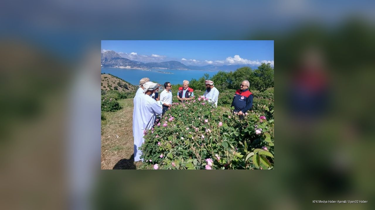 Dünya Gül Yağı Merkezi Isparta Umman Heyetini Ağırladı