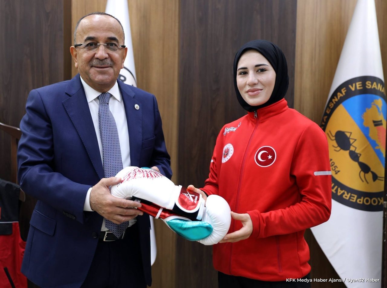 Fatime Yürekli İESOB ziyaretinde