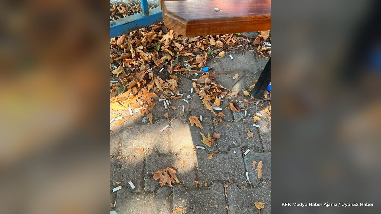 E-Sınav Merkezinde Hijyen Tartışması: Çöpler Toplanmıyor mu?