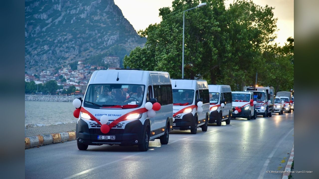 Eğirdir Belediyesi Araç Filosunu Güçlendirmeye Devam Ediyor