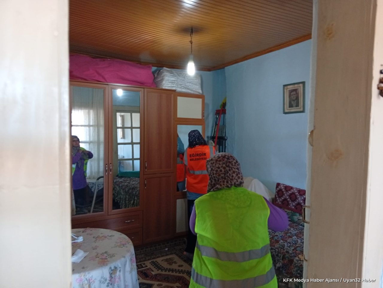 Eğirdir Belediyesi'nden Gülay Teyzeye Anlamlı Destek