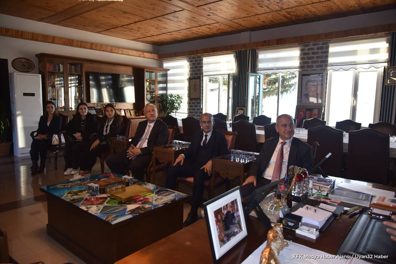 Eğirdir Belediyesi Türkiye Halk Bankası Heyetini Ağırladı