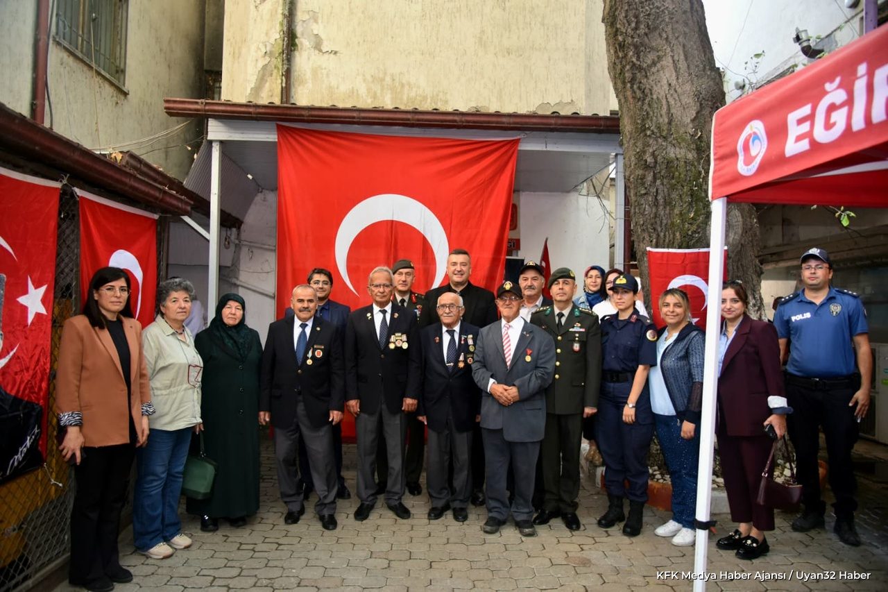 Eğirdir'de 19 Eylül Gaziler Günü Törenle Anıldı