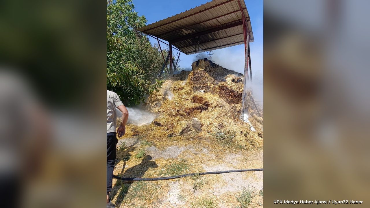 Eğirdir'de Samanlık Yangını: İtfaiye Ekipleri Alevlere Müdahale Etti - Detay 2