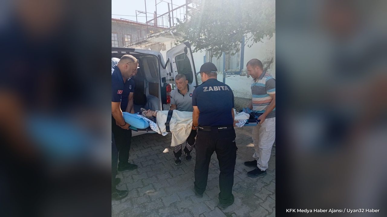 Eğirdir'de Zabıtadan Örnek Destek: Sedyeyle Hastaneye Taşındı