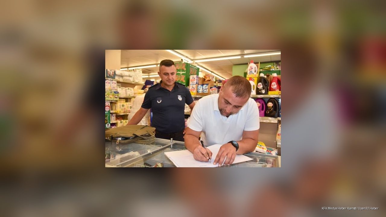 EĞİRDİR'DE GIDA DENETİMİ