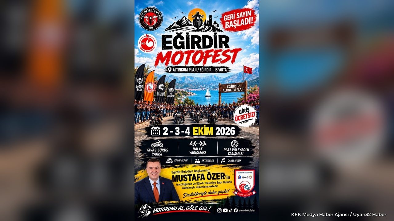 Eğirdir Motofest İçin Hazırlıklar Sürüyor: Katılım Ücretsiz Olacak