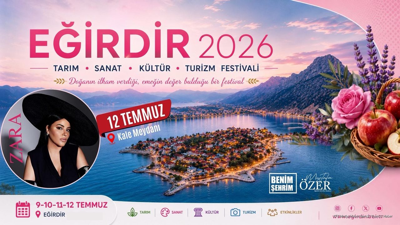 EĞİRDİR, TEMMUZ AYINDA FESTİVAL COŞKUSUNA HAZIRLANIYOR
