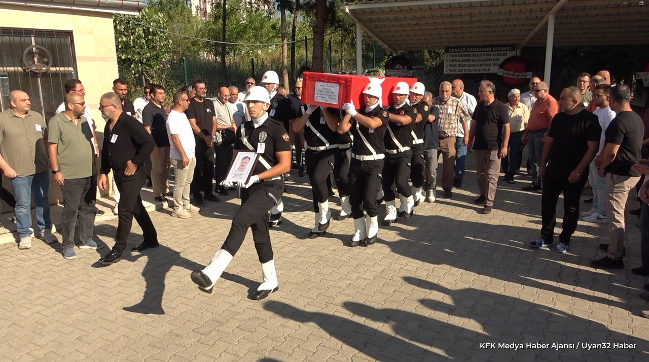 Emekli Polis Memuru Son Yolculuğuna Uğurlandı