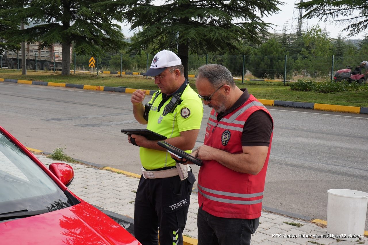 Isparta'da Emniyetten Denetim Hamlesi