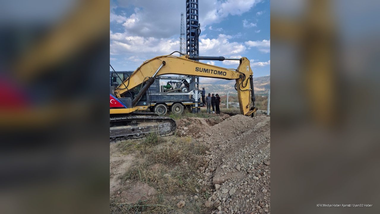 Gelendost'ta Su Altyapısı Yenileniyor