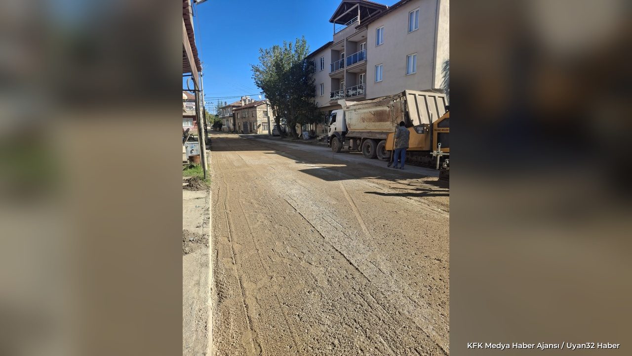 Gelendost’ta Yenileme Çalışmaları Başladı