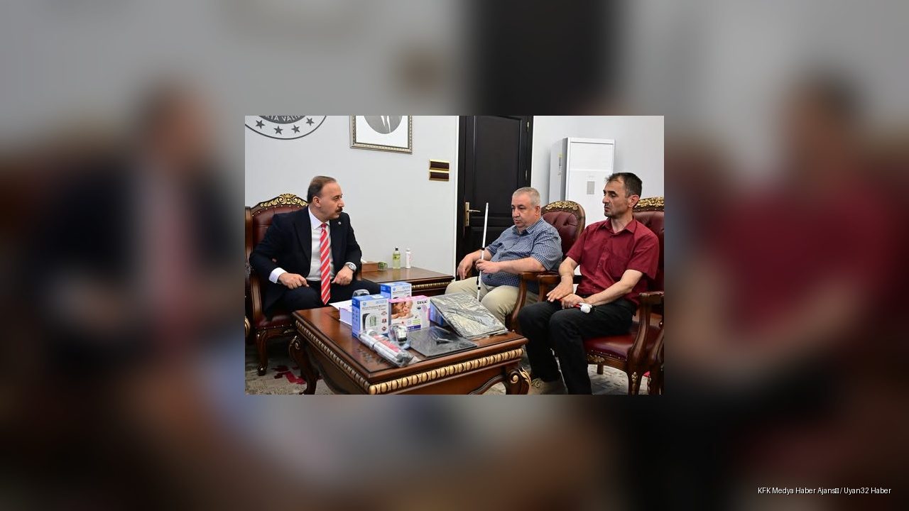 Görme Engellilere Umut Olan Destek Isparta'dan Geldi