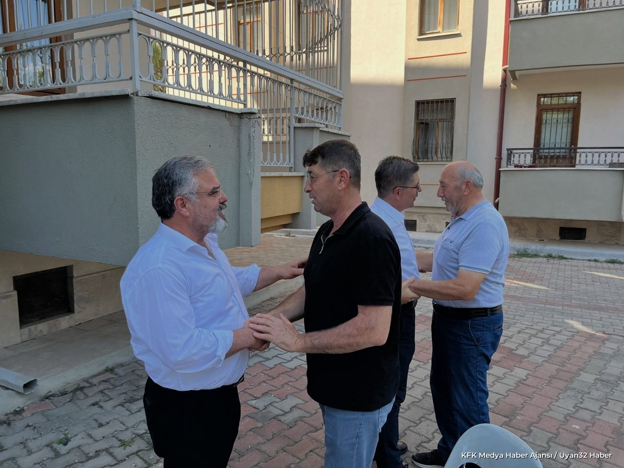 Hasan Karaca'dan Milletvekili Halıcı'ya Taziye Ziyareti