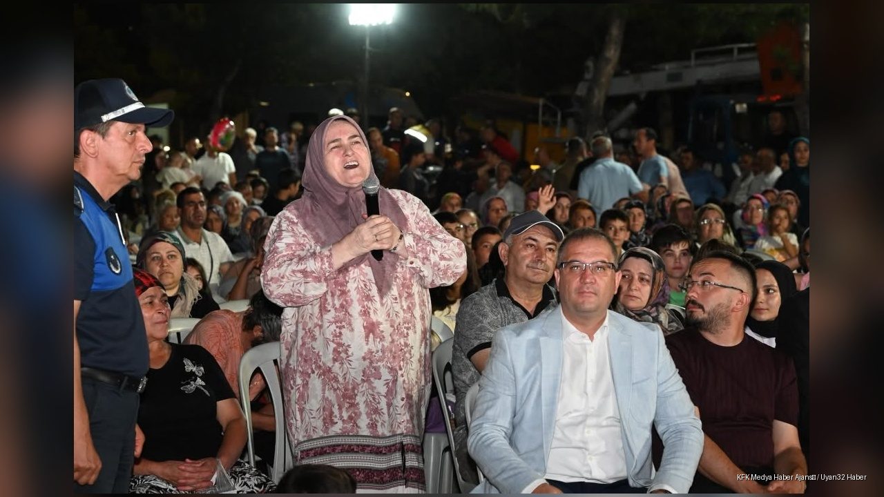 Başdeğirmen Vatan Mahallesi'nde Halkla Buluştu