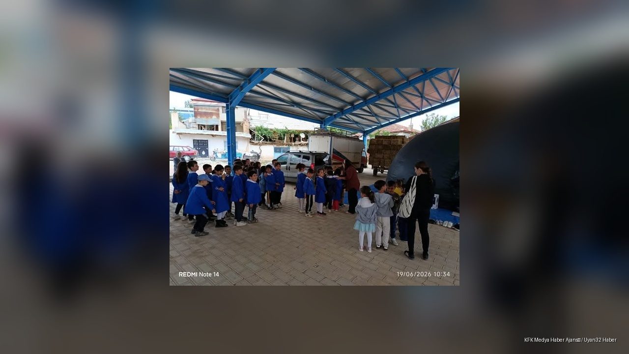 Isparta Çarıksaraylar Uzay Çadırı Öğrencileri Bilimle Buluşturdu