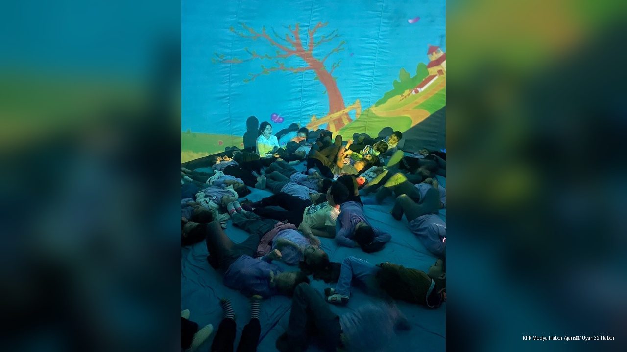 Isparta Çarıksaraylar Uzay Çadırı Öğrencileri Bilimle Buluşturdu