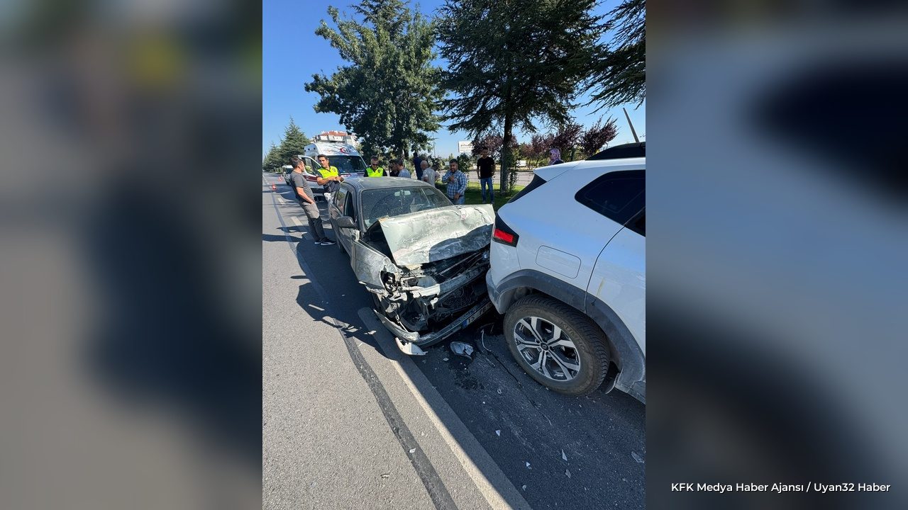 Isparta'da Zincirleme Trafik Kazası