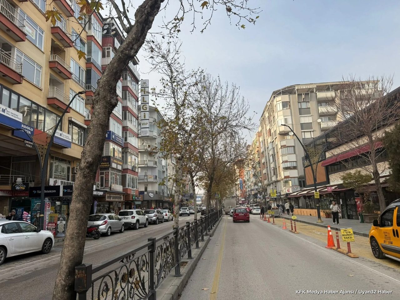 Isparta Cumhuriyet Caddesi'nde Çalışmalar Başlıyor