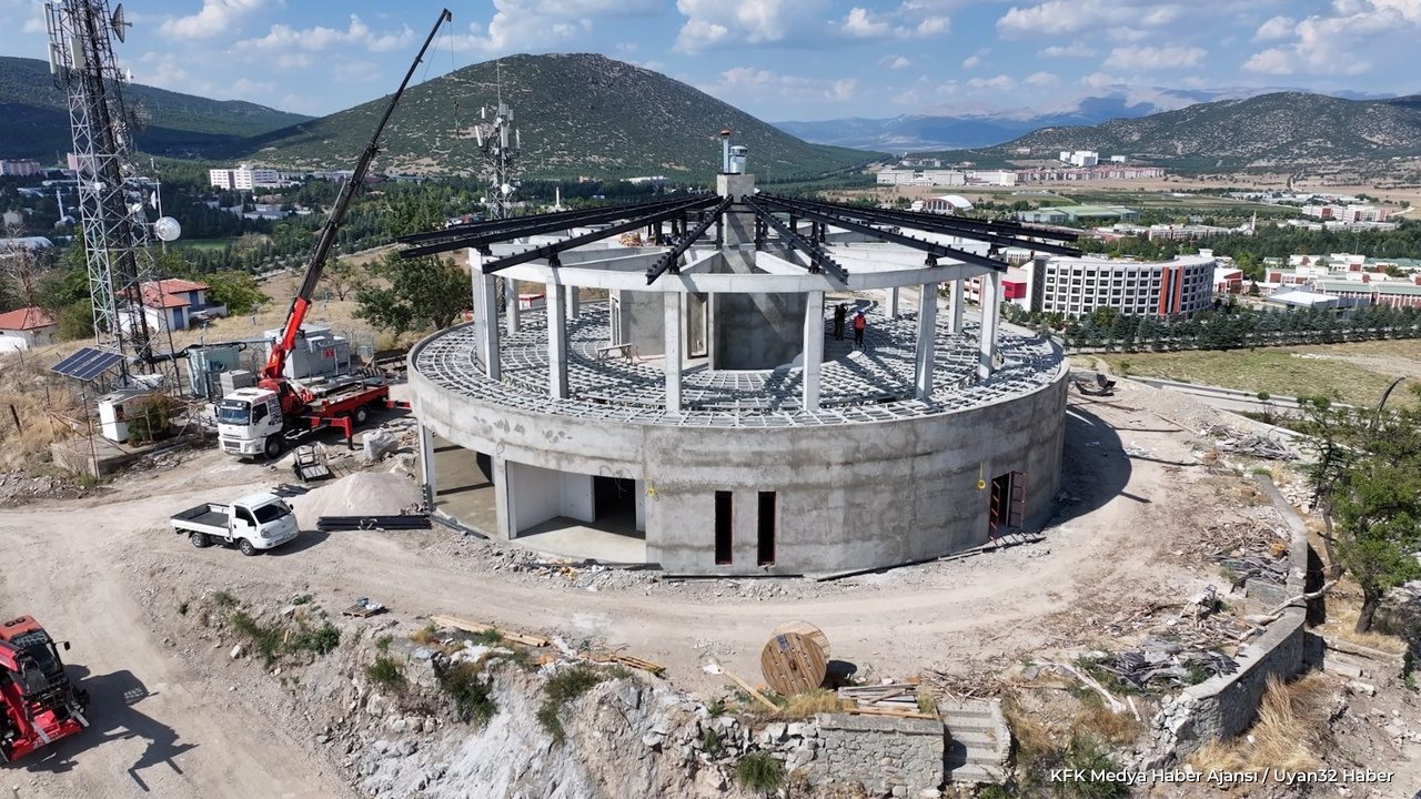 Isparta Çünür Tepesi Döner Restoran Projesinde Son Durum