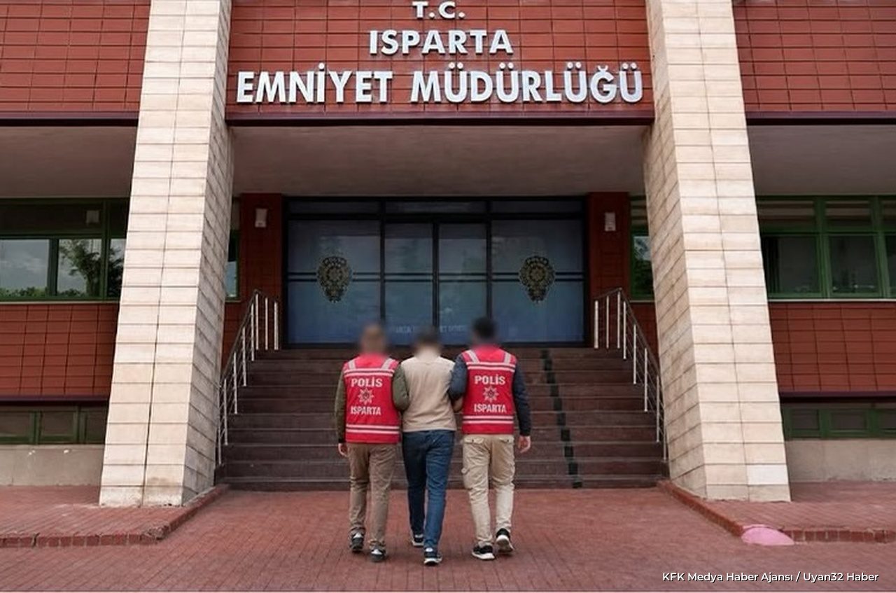 Isparta'da 17 Yıl Hapis Cezası Bulunan Firari Hükümlü Yakalandı