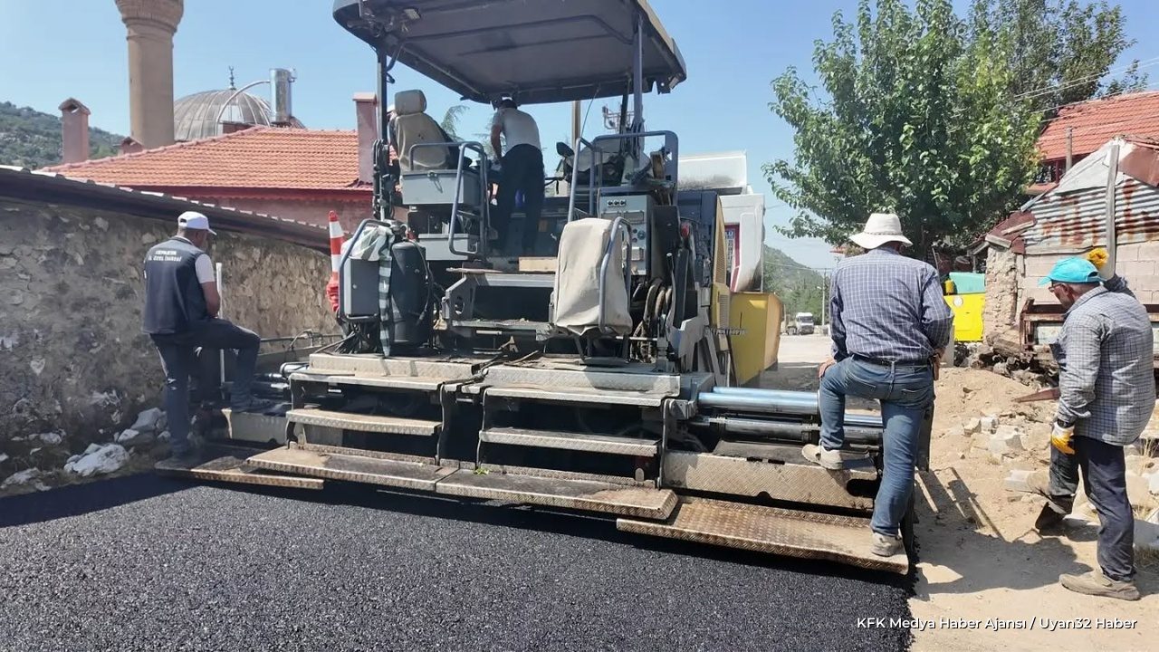 Isparta'da Asfalt Yenileme Seferberliği