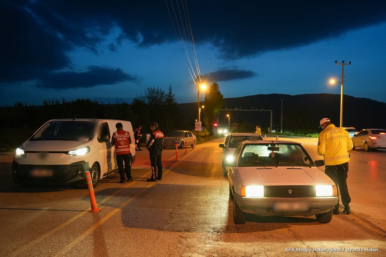 Isparta’da 3 Noktada Huzur ve Güven Denetimi