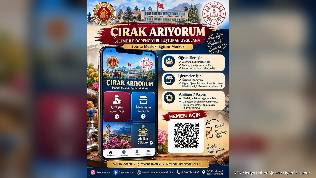 Isparta'da "Çırak Arıyorum" Uygulaması Başlatıldı