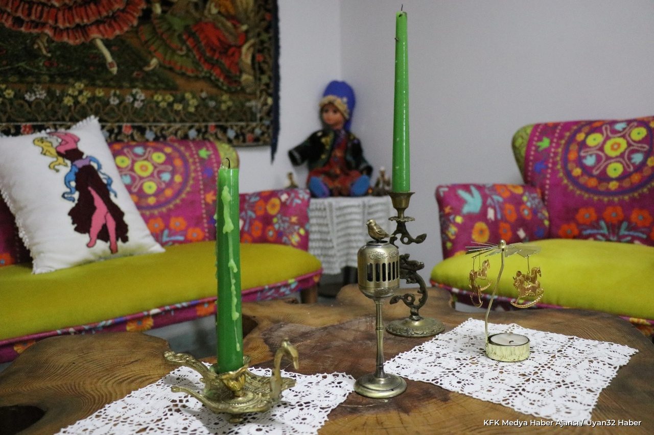 Isparta'da Çöpe Gidecek Eşyalardan Nostaljik Köy Evi Oluşturdu - Detay 3