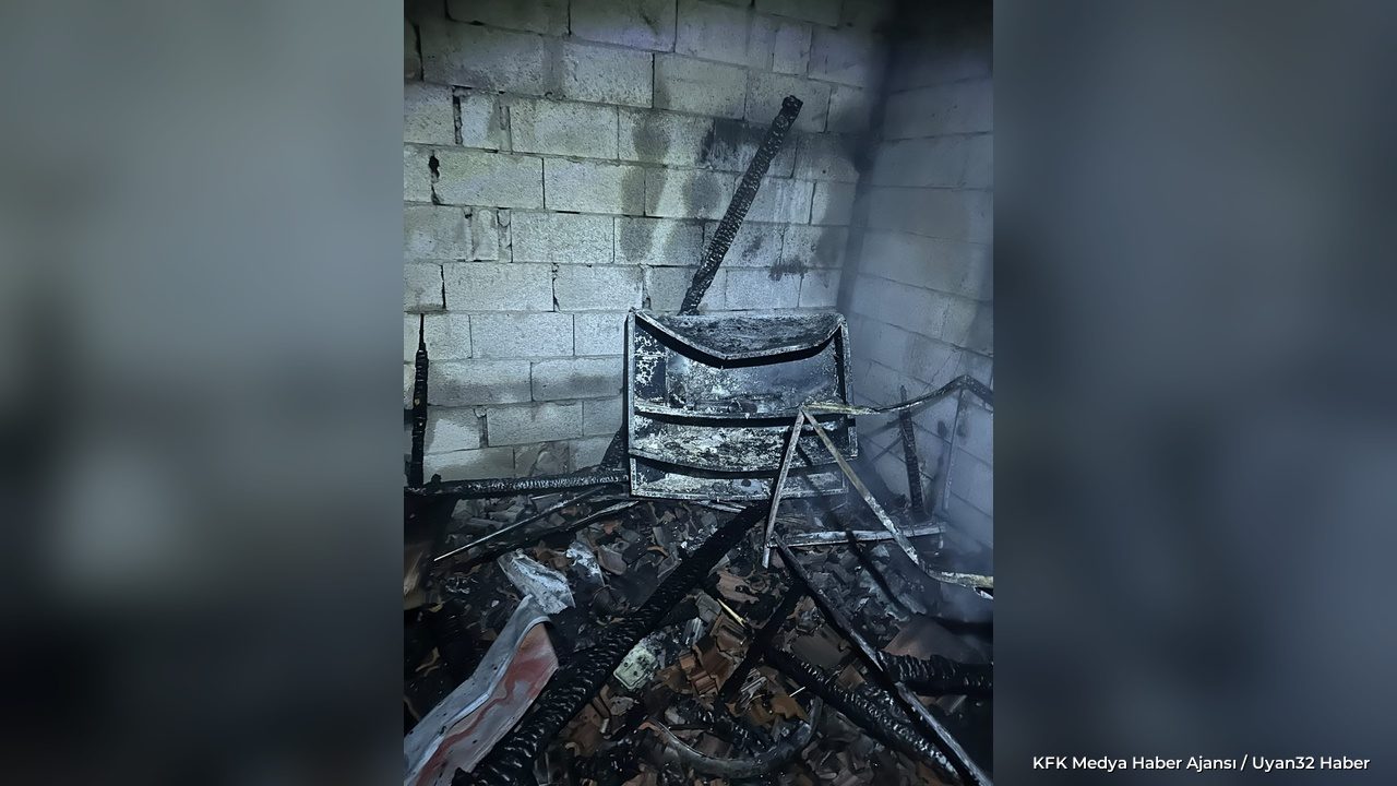 Isparta’da Ev Yangını! Ev Kullanılamaz Hale Geldi - Detay 9