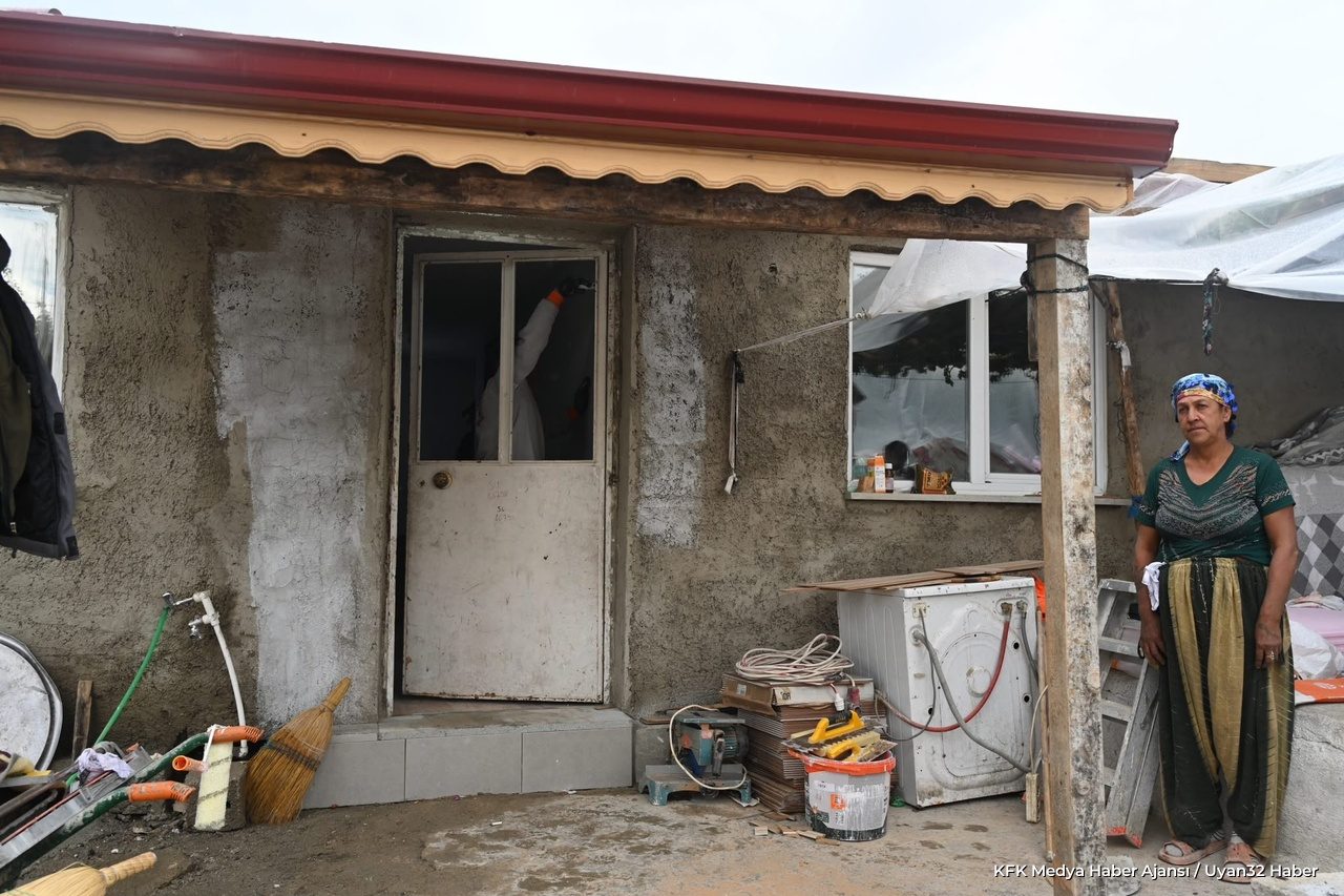 Isparta'da Evi Göçen Aileye Başkan Başdeğirmen'den Destek
