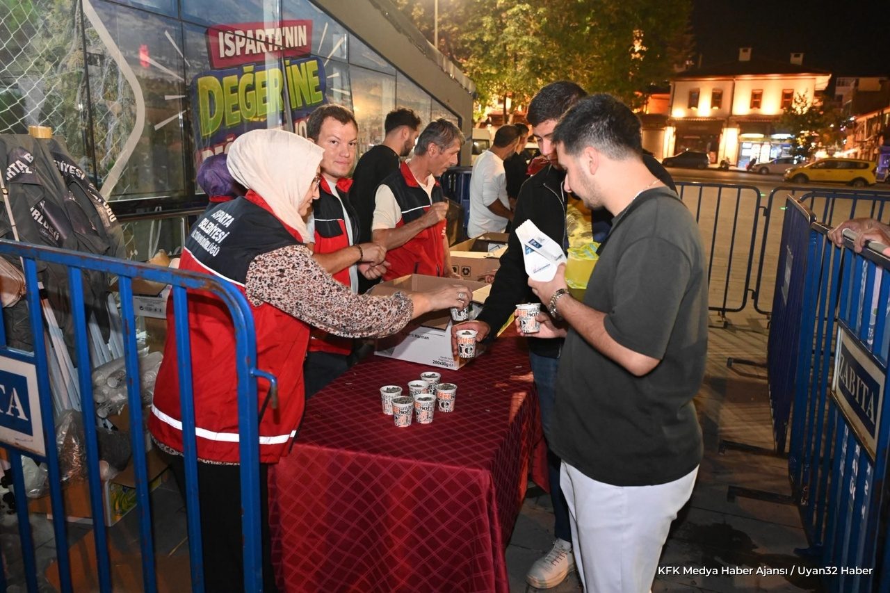 Isparta'da Fenerbahçe Coşkusu