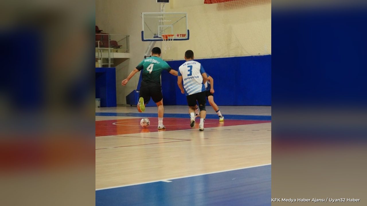 Isparta'da Futsal Turnuvası Şampiyonu Belli Oldu